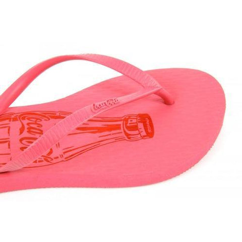Pink 41/42 EUR Coca Cola ladies flip flop CCA0589 SANDALIA BASIC FEMININA PINK