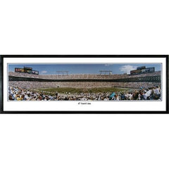 Carolina Panthers 47 Yard Line" - 13.5"x39" Standard Black Frame"