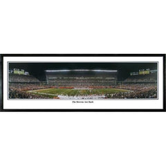 Cleveland Browns Browns Are Back" - 13.5"x39" Standard Black Frame"