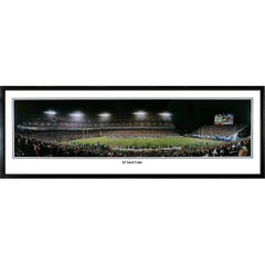 Denver Broncos 23 Yard Line" - 13.5"x39" Standard Black Frame"