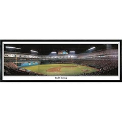 Florida Marlins Sixth Inning" - 13.5"x39" Standard Black Frame"