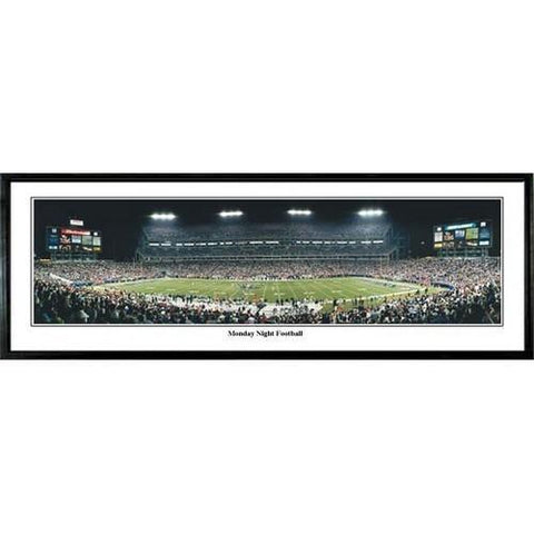 Tennessee Titans Monday Night Football"  - 13.5"x39" Standard Black Frame"