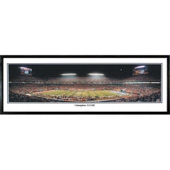 Denver Broncos Champions XXXIII" - 13.5"x39" Standard Black Frame"