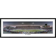 New England Patriots AFC Champions" - 13.5"x39" Standard Black Frame"