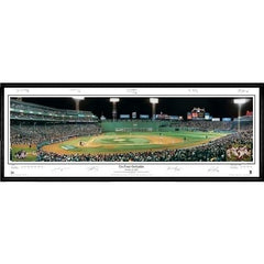 Boston Red Sox Un-Four-Gettable" With Signatures   - 13.5"x39" Standard Black Frame"