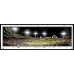 Boston Red Sox 2007 World Series Champions" - With Signatures   - 13.5"x39" Standard Black Frame"