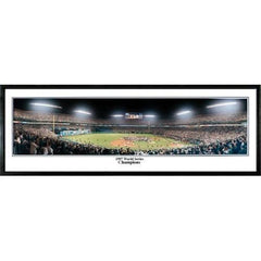 Florida Marlins 1997 World Series Champs" - 13.5"x39" Standard Black Frame"