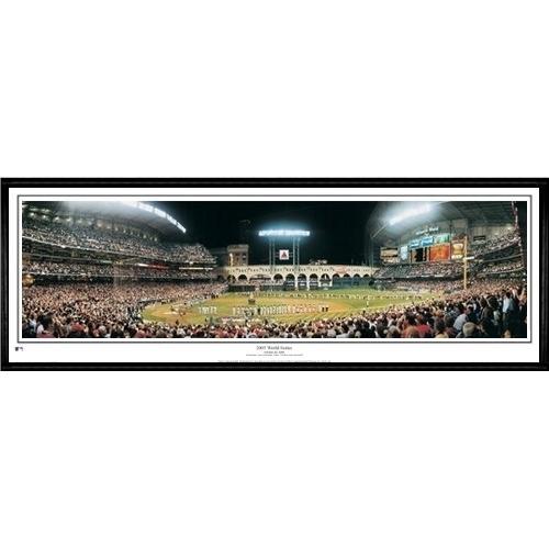 Houston Astros First Texas World Series"  - 13.5"x39" Standard Black Frame"