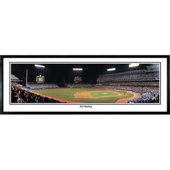 Los Angeles Dodgers 3rd Inning" - 13.5"x39" Standard Black Frame"