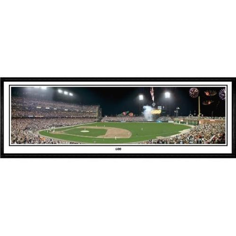 San Francisco Giants 600"  - 13.5"x39" Standard Black Frame"