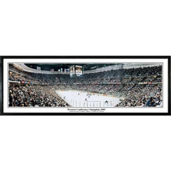 Anaheim Mighty Ducks Western Conference Champions 2003"  - 13.5"x39" Standard Black Frame"