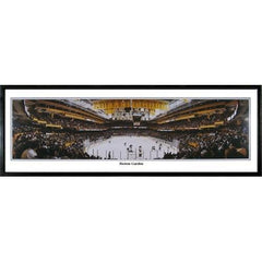 Boston Bruins  Boston Garden" - 13.5"x39" Standard Black Frame"