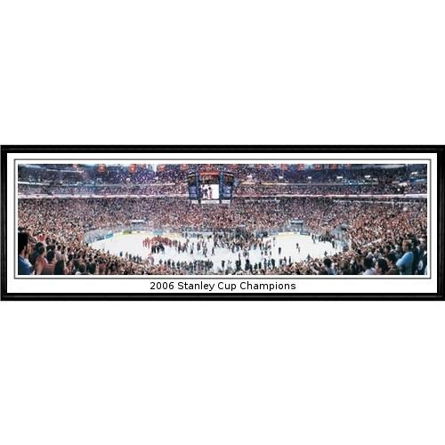 Carolina Hurricanes 2006 Stanley Cup Champions"  - 13.5"x39" Standard Black Frame"