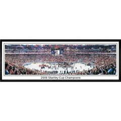 Carolina Hurricanes 2006 Stanley Cup Champions"  - 13.5"x39" Standard Black Frame"