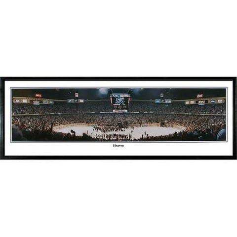 New Jersey Devils Heaven" - 13.5"x39" Standard Black Frame"