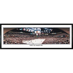 New Jersey Devils Stanley Cup Champions 2000" - 13.5"x39" Standard Black Frame"