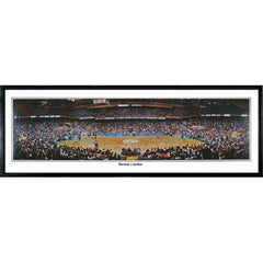 Boston Celtics Boston Garden" - 13.5"x39" Standard Black Frame"
