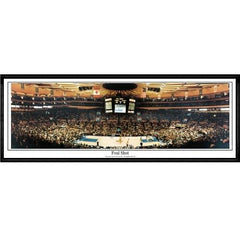 New York Knicks Foul Shot"  - 13.5"x39" Standard Black Frame"