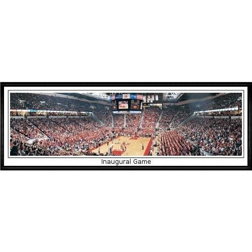 Maryland Terrapins Inaugural Game"  - 13.5"x39" Standard Black Frame"
