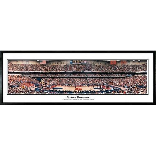 Syracuse University Orangemen Syracuse Orangemen"  - 13.5"x39" Standard Black Frame"