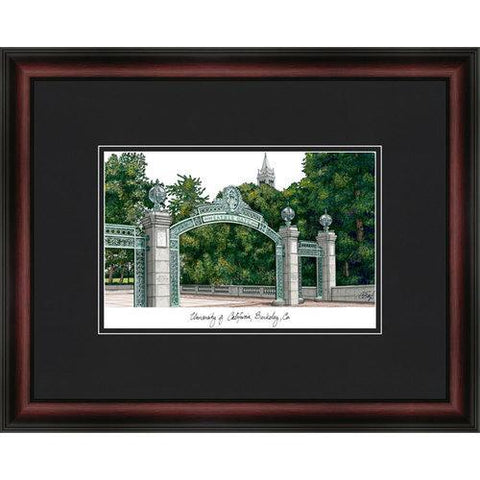 University of California, Berkley Academic" Framed Lithograph"