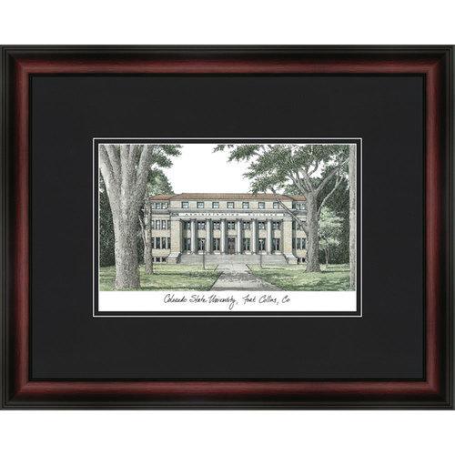 Colorado State University Academic" Framed Lithograph"