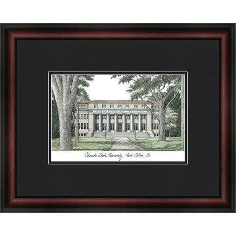 Colorado State University Academic" Framed Lithograph"