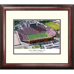 University of Iowa: Kinnick Stadium Alumnus" Framed Lithograph"