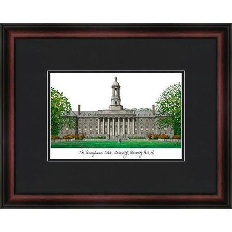 The Pennsylvania State University Academic" Framed Lithograph"