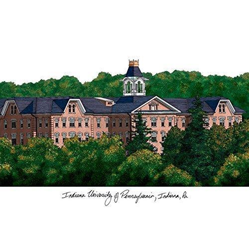 Indiana University of Pennsylvania Lithograph Print