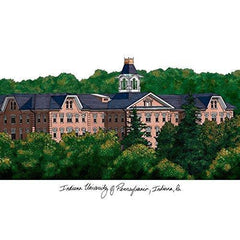 Indiana University of Pennsylvania Lithograph Print