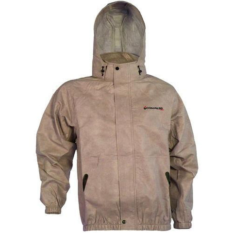 Compass 360 AdvantageTek Non-Woven Rain Jacket-Khaki-SM